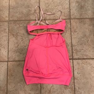 RARE Lululemon Hot But Not tank - flash light